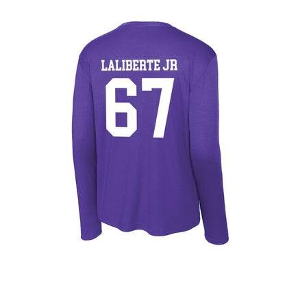 UST - NCAA Football : Jason Laliberte Jr - Activewear Long Sleeve T-Shirt-1
