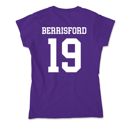 UST - NCAA Baseball : Max Berrisford - Soft Style Women’s T-Shirt-1