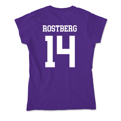 UST - NCAA Football : Michael Rostberg - Soft Style Women’s T-Shirt-1