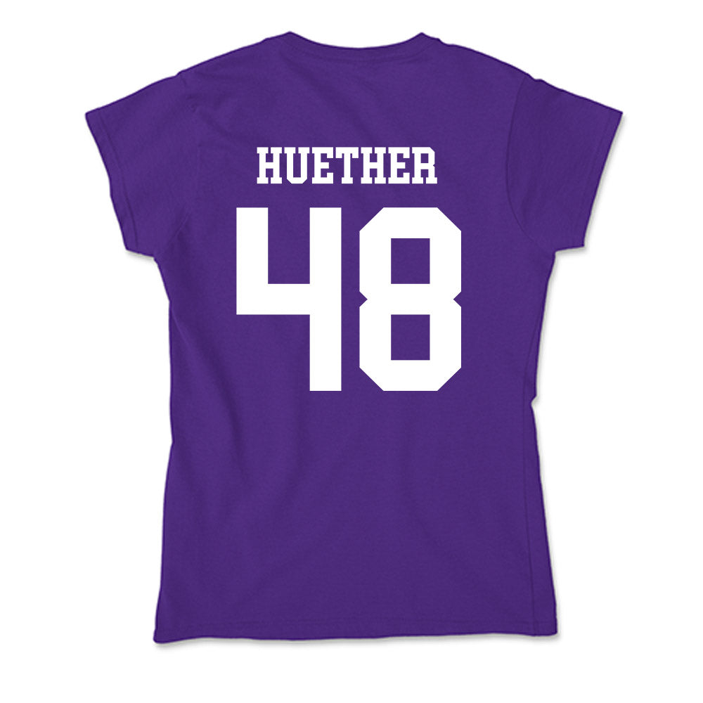 UST - NCAA Football : Elliot Huether - Soft Style Women’s T-Shirt-1
