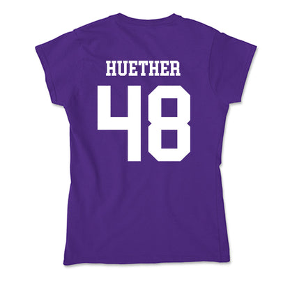 UST - NCAA Football : Elliot Huether - Soft Style Women’s T-Shirt-1