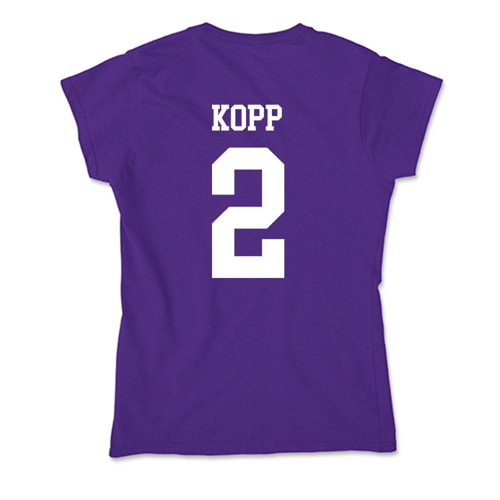 UST - NCAA Women's Volleyball : Allie Kopp - Soft Style Women’s T-Shirt-1