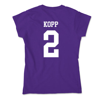 UST - NCAA Women's Volleyball : Allie Kopp - Soft Style Women’s T-Shirt-1
