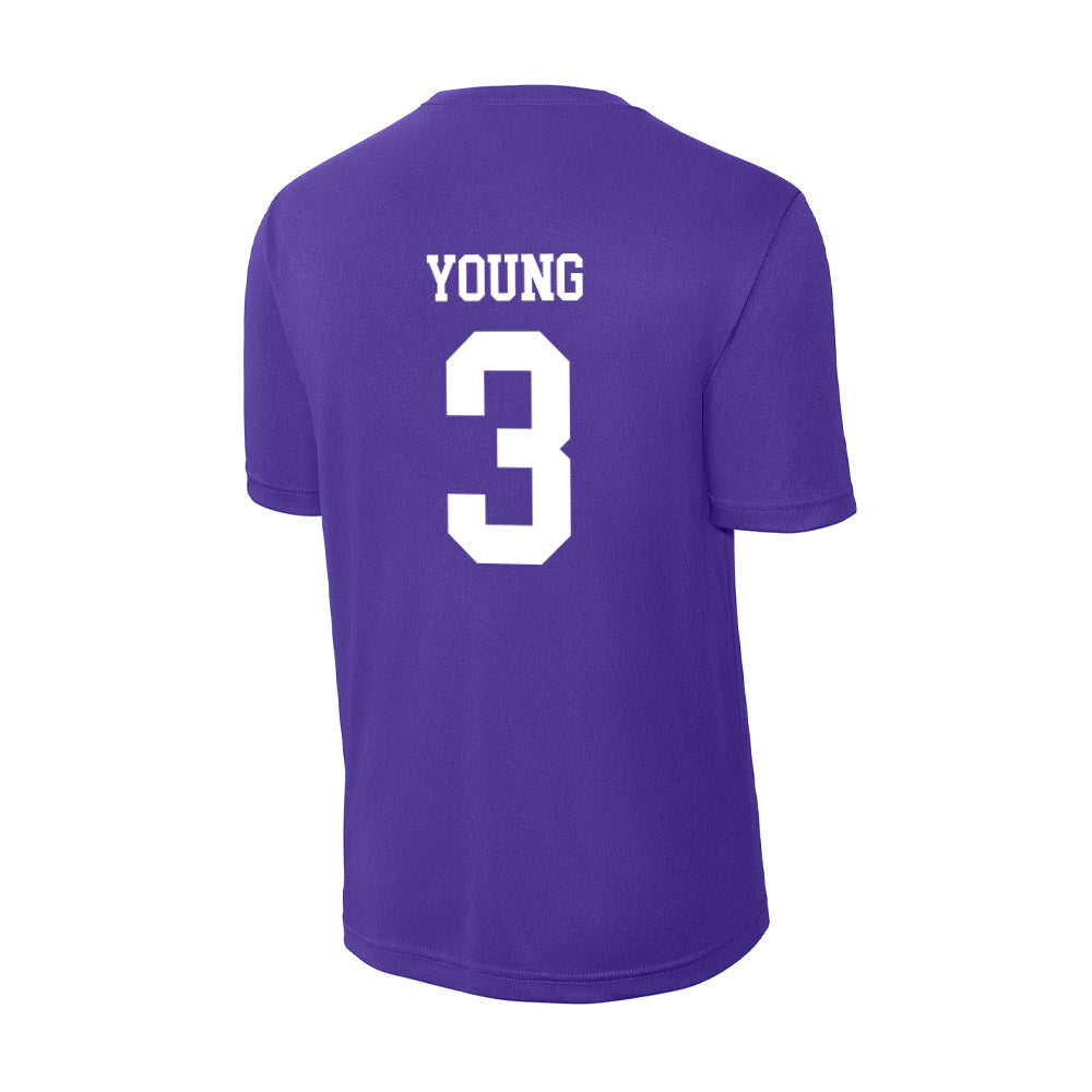UST - NCAA Softball : Adrianna Young - Activewear T-Shirt-1
