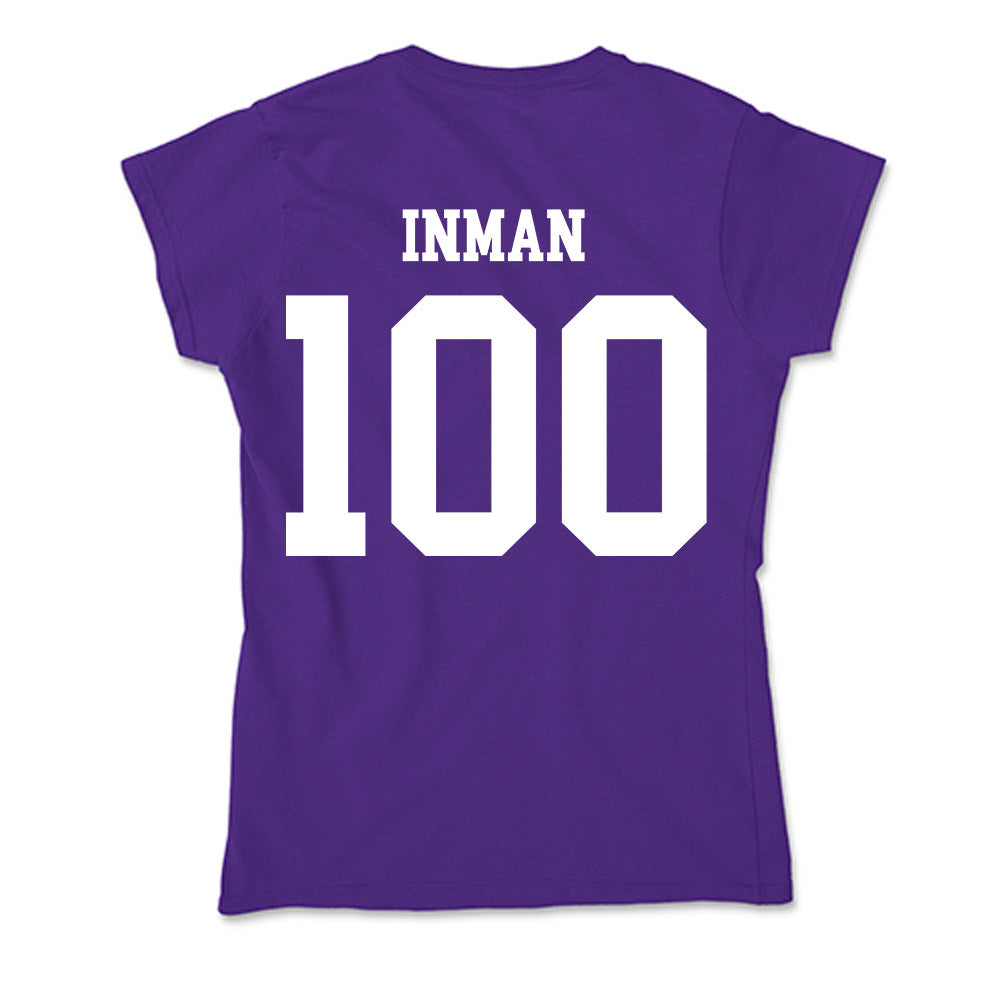 UST - NCAA Football : Maverick Inman - Soft Style Women’s T-Shirt-1