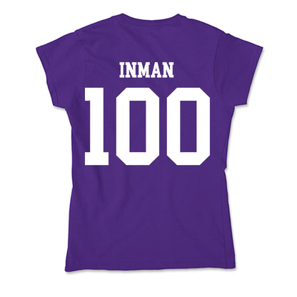 UST - NCAA Football : Maverick Inman - Soft Style Women’s T-Shirt-1