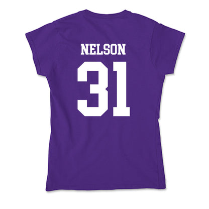 UST - NCAA Football : Caden Nelson - Soft Style Women’s T-Shirt-1
