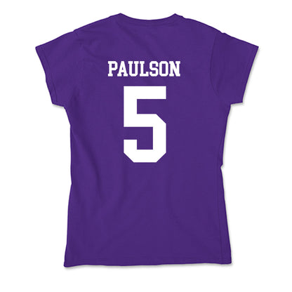 UST - NCAA Football : Elijah Paulson - Soft Style Women’s T-Shirt-1