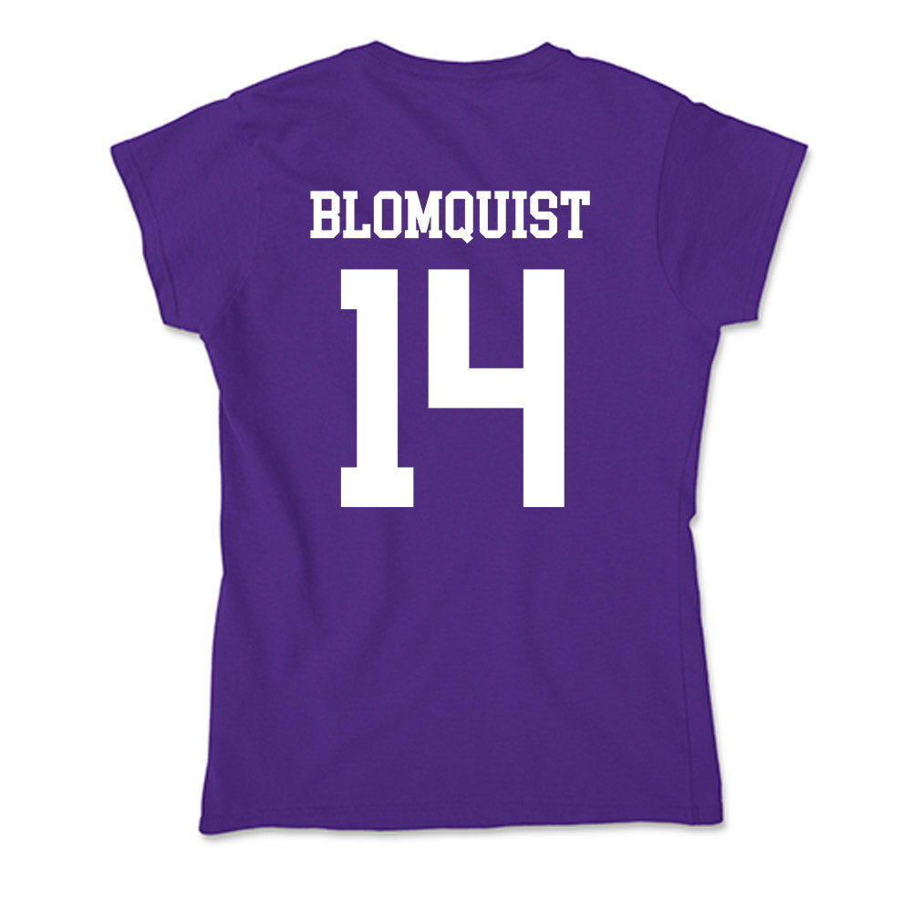 UST - NCAA Football : Javhi Blomquist - Soft Style Women’s T-Shirt-1