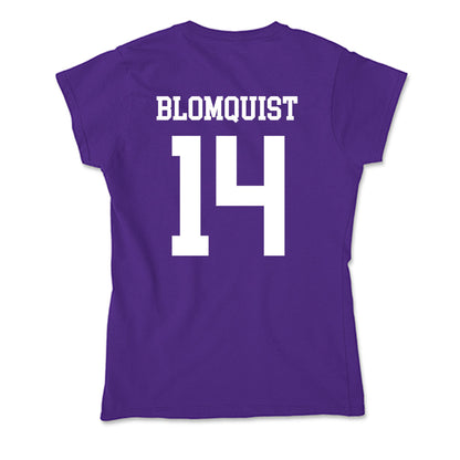 UST - NCAA Football : Javhi Blomquist - Soft Style Women’s T-Shirt-1