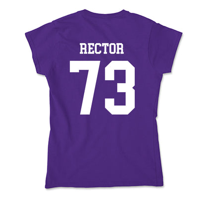 UST - NCAA Football : Kaleb Rector - Soft Style Women’s T-Shirt-1