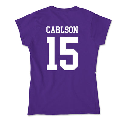 UST - NCAA Football : Will Carlson - Soft Style Women’s T-Shirt-1
