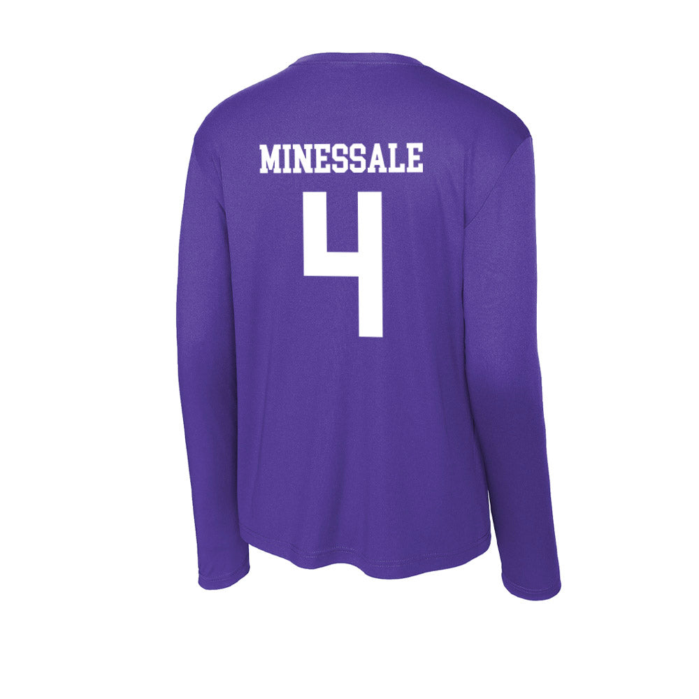 UST - NCAA Men's Basketball : Nolan Minessale - Activewear Long Sleeve T-Shirt-1