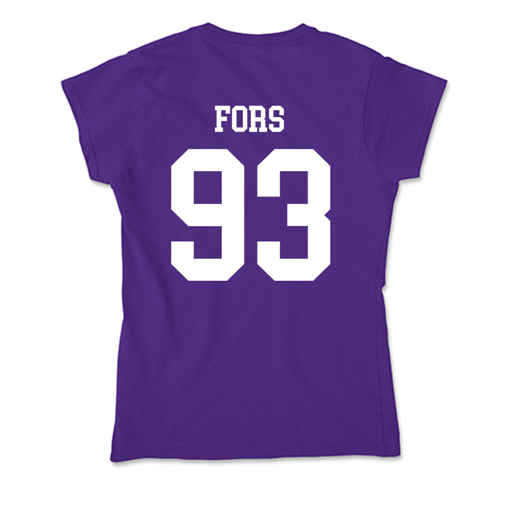 UST - NCAA Football : Lucas Fors - Soft Style Women’s T-Shirt-1