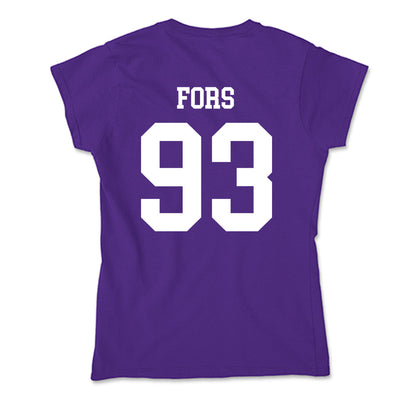 UST - NCAA Football : Lucas Fors - Soft Style Women’s T-Shirt-1