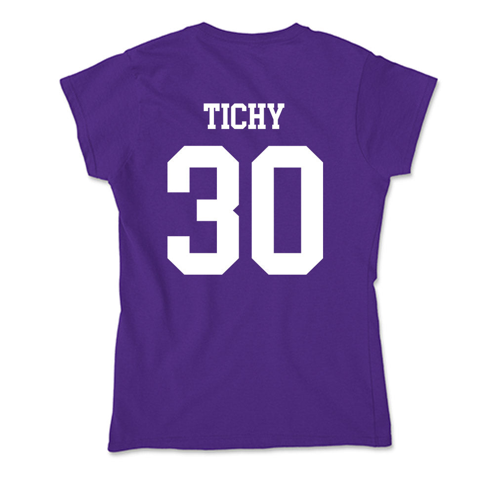 UST - NCAA Football : Nash Tichy - Soft Style Women’s T-Shirt-1