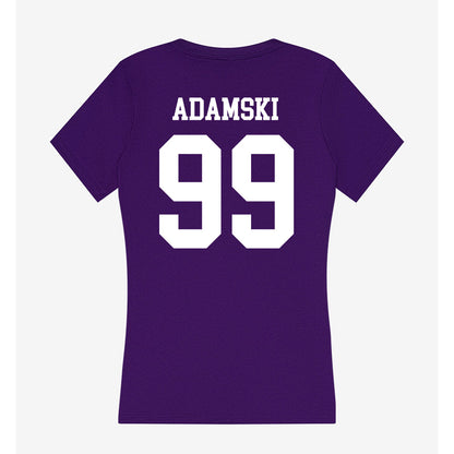 UST - NCAA Football : Aidan Adamski - Women's V-Neck T-Shirt-1