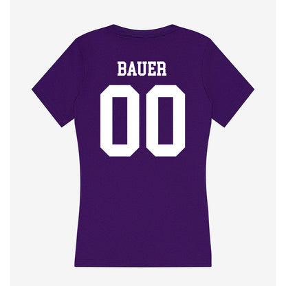 UST - NCAA Football : Jack Bauer - Women's V-Neck T-Shirt-1