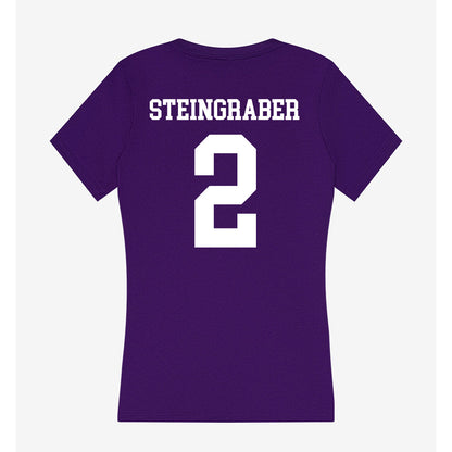 UST - NCAA Women's Basketball : Lizzie Steingraber - Women's V-Neck T-Shirt-1