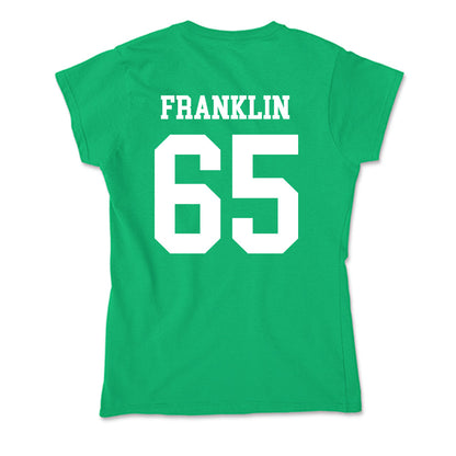 UAM - NCAA Football : Derius Franklin - Soft Style Women’s T-Shirt-1