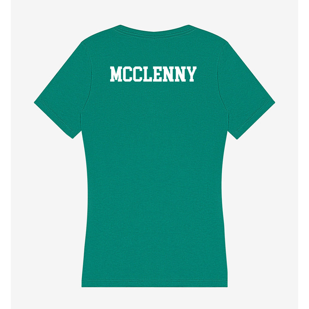UAM - NCAA Women's Golf : Kenzie McClenny - Women's V-Neck T-Shirt-1