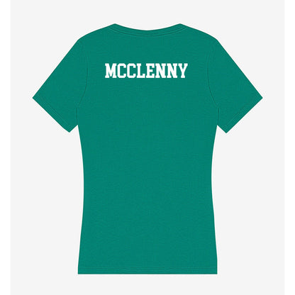 UAM - NCAA Women's Golf : Kenzie McClenny - Women's V-Neck T-Shirt-1