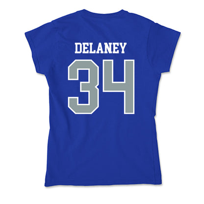 Daemen - NCAA Men's Soccer : Dylan Delaney - Soft Style Women’s T-Shirt-1