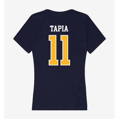 FLC - NCAA Women's Soccer : Abila Tapia - Women's V-Neck T-Shirt-1