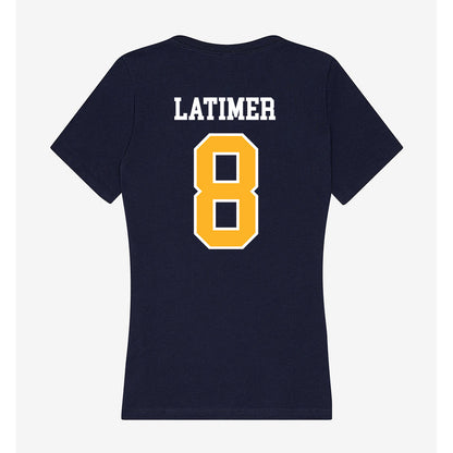 FLC - NCAA Football : Solomon Latimer - Women's V-Neck T-Shirt-1