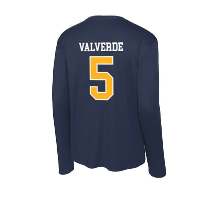 FLC - NCAA Men's Soccer : Mathias Valverde - Activewear Long Sleeve T-Shirt-1