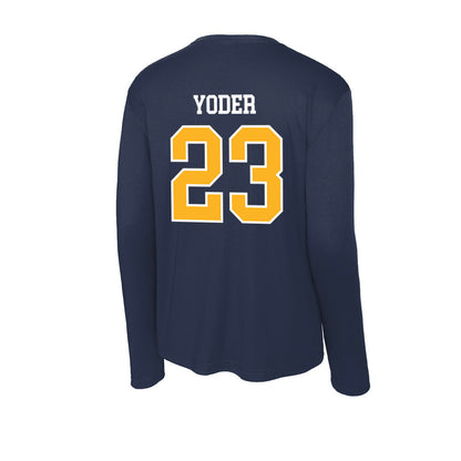 FLC - NCAA Men's Basketball : Ty Yoder - Activewear Long Sleeve T-Shirt-1