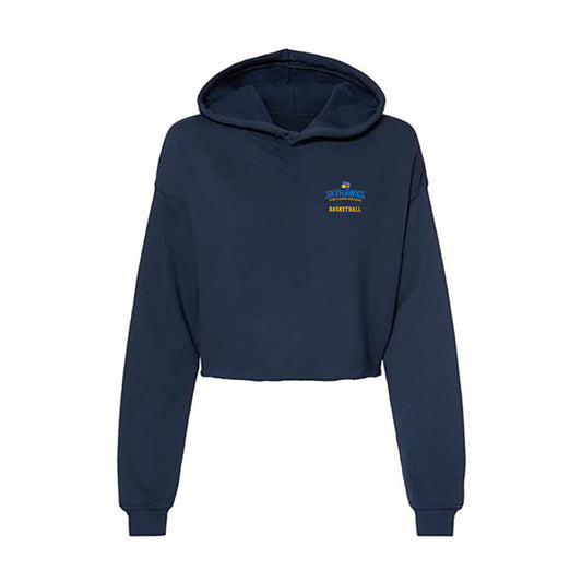 FLC - NCAA Men's Basketball : Daniel Steverson - Women's Crop Fleece Hoodie-0