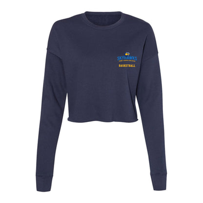 FLC - NCAA Women's Basketball : Savanna Dotray - Women's Cropped Crew Fleece-0
