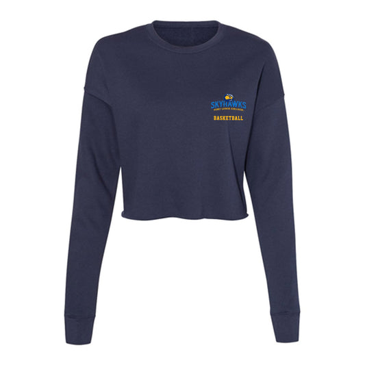 FLC - NCAA Women's Basketball : Savanna Dotray - Women's Cropped Crew Fleece-0