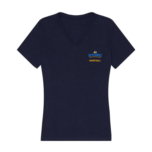 FLC - NCAA Women's Basketball : Katie Lamb - Women's V-Neck T-Shirt-0