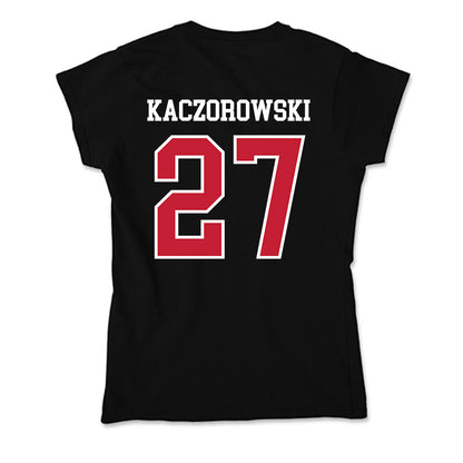 Lewis - NCAA Women's Volleyball : Rachel Kaczorowski - Soft Style Women’s T-Shirt-1