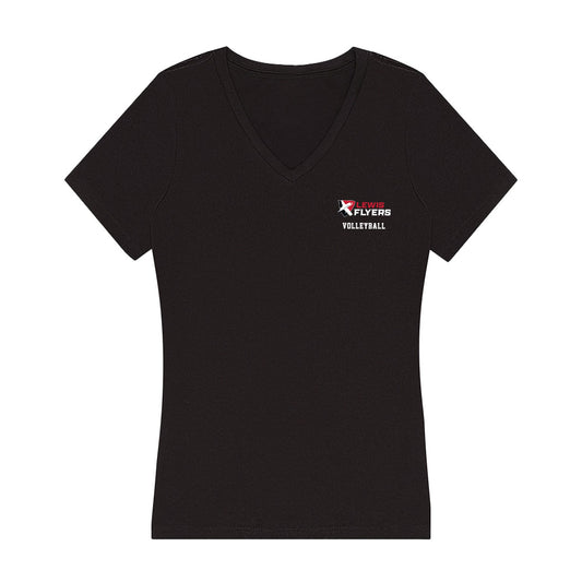 Lewis - NCAA Women's Volleyball : Rachel Kaczorowski - Women's V-Neck T-Shirt-0
