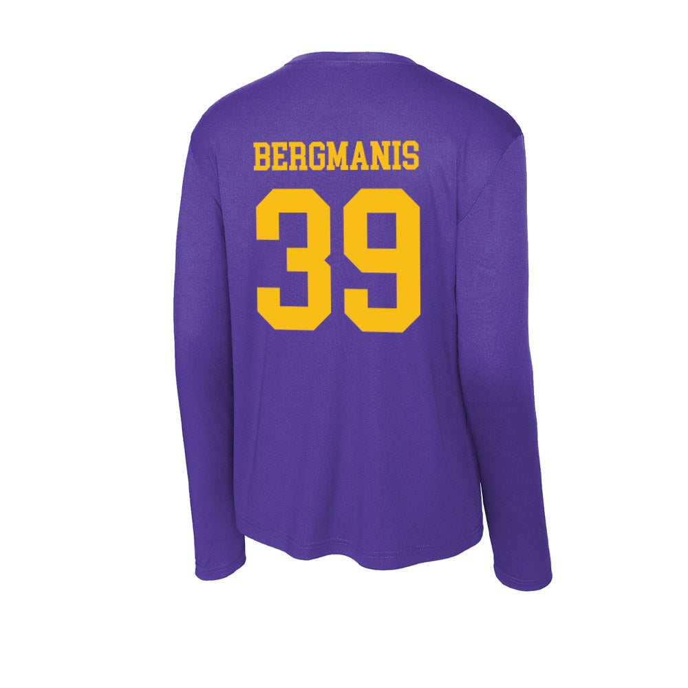 Minn. St. - NCAA Men's Ice Hockey : Ralfs Bergmanis - Activewear Long Sleeve T-Shirt-1
