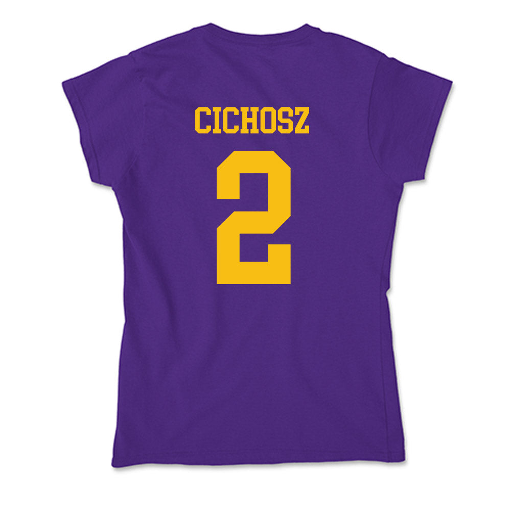 Minn. St. - NCAA Women's Ice Hockey : Mika Cichosz - Soft Style Women’s T-Shirt-1
