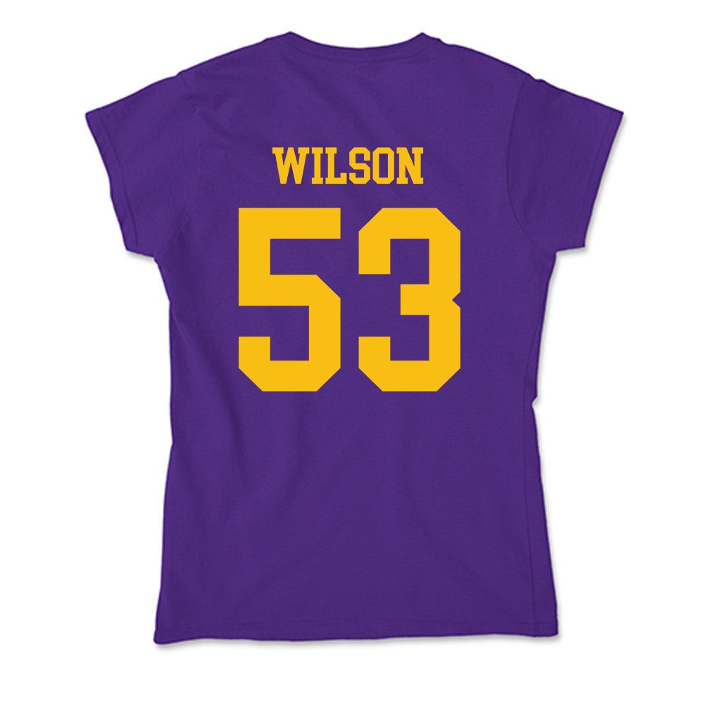 MNSU - NCAA Football : Bryan Wilson - Soft Style Women’s T-Shirt-1