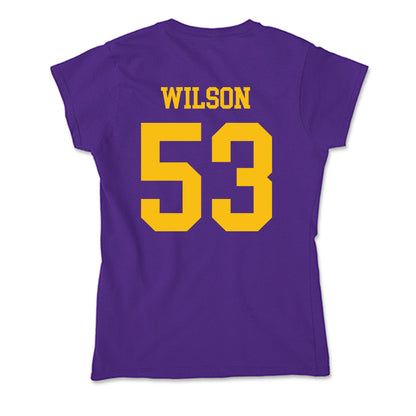 MNSU - NCAA Football : Bryan Wilson - Soft Style Women’s T-Shirt-1