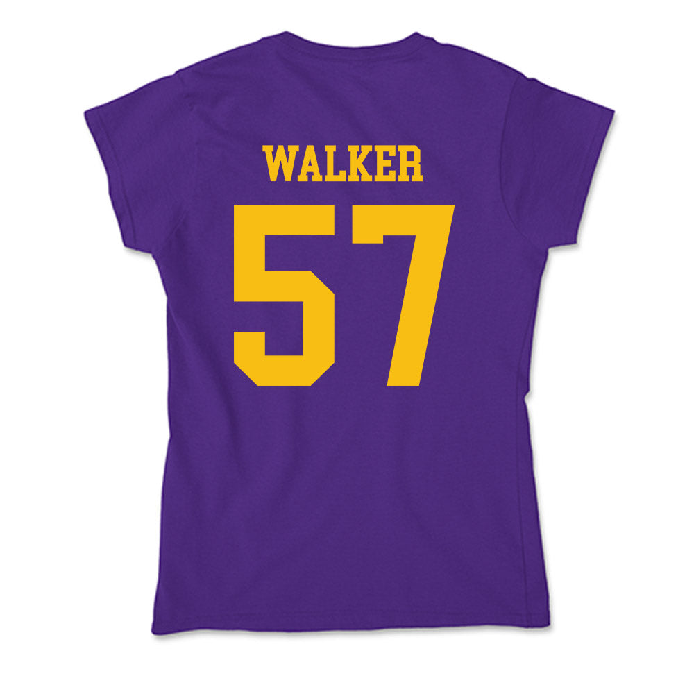 MNSU - NCAA Football : Carter Walker - Soft Style Women’s T-Shirt-1