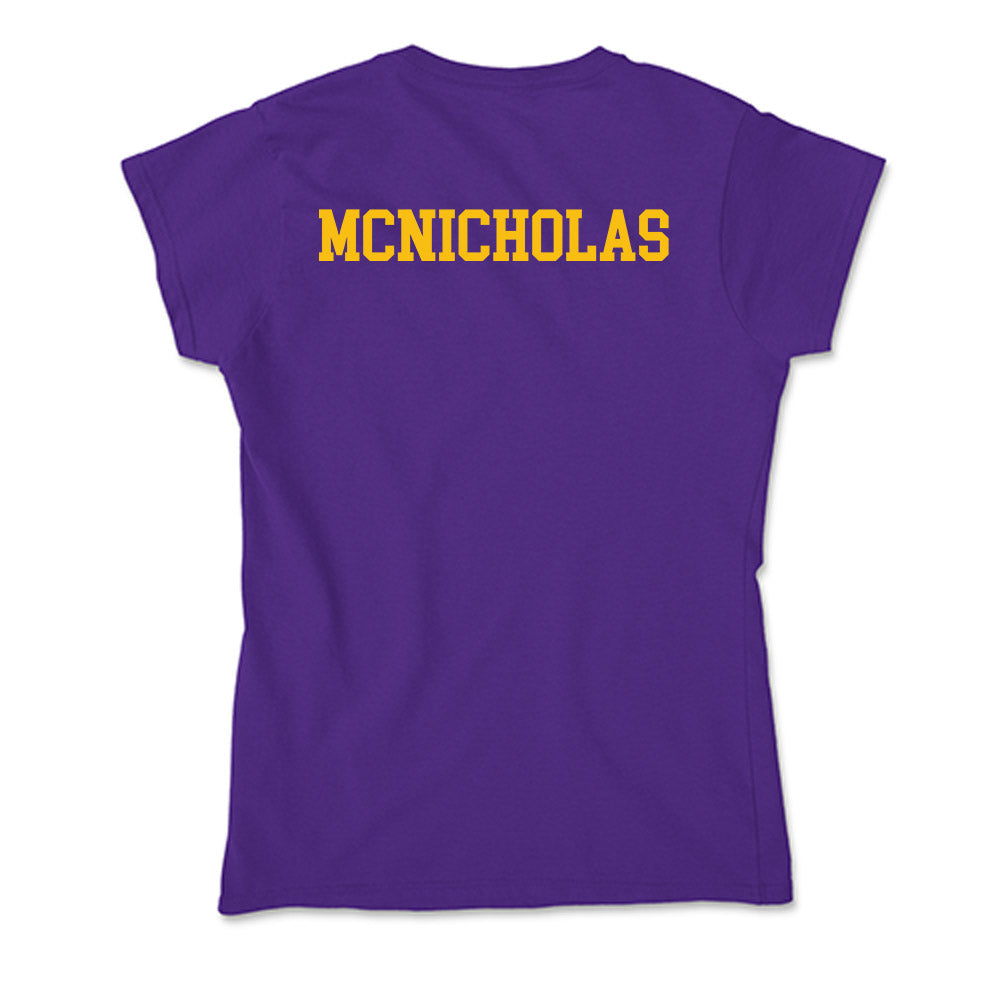 Minn. St. - NCAA Men's Track & Field : Sheldon Mcnicholas - Soft Style Women’s T-Shirt-1