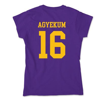 MNSU - NCAA Football : Richard Agyekum - Soft Style Women’s T-Shirt-1