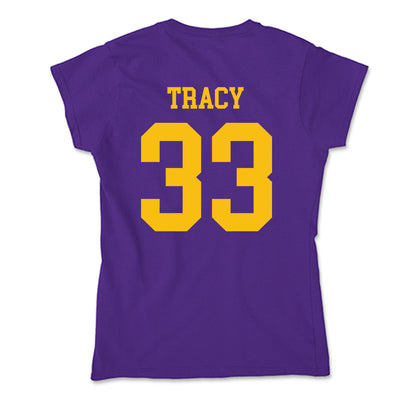 Minn. St. - NCAA Men's Ice Hockey : Alex Tracy - Soft Style Women’s T-Shirt-1
