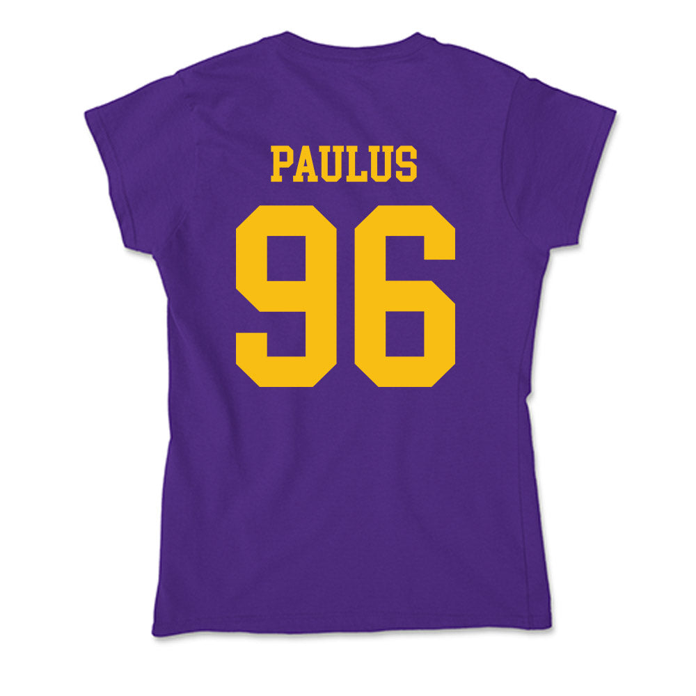 Minn. St. - NCAA Football : Caleb Paulus - Soft Style Women’s T-Shirt-1
