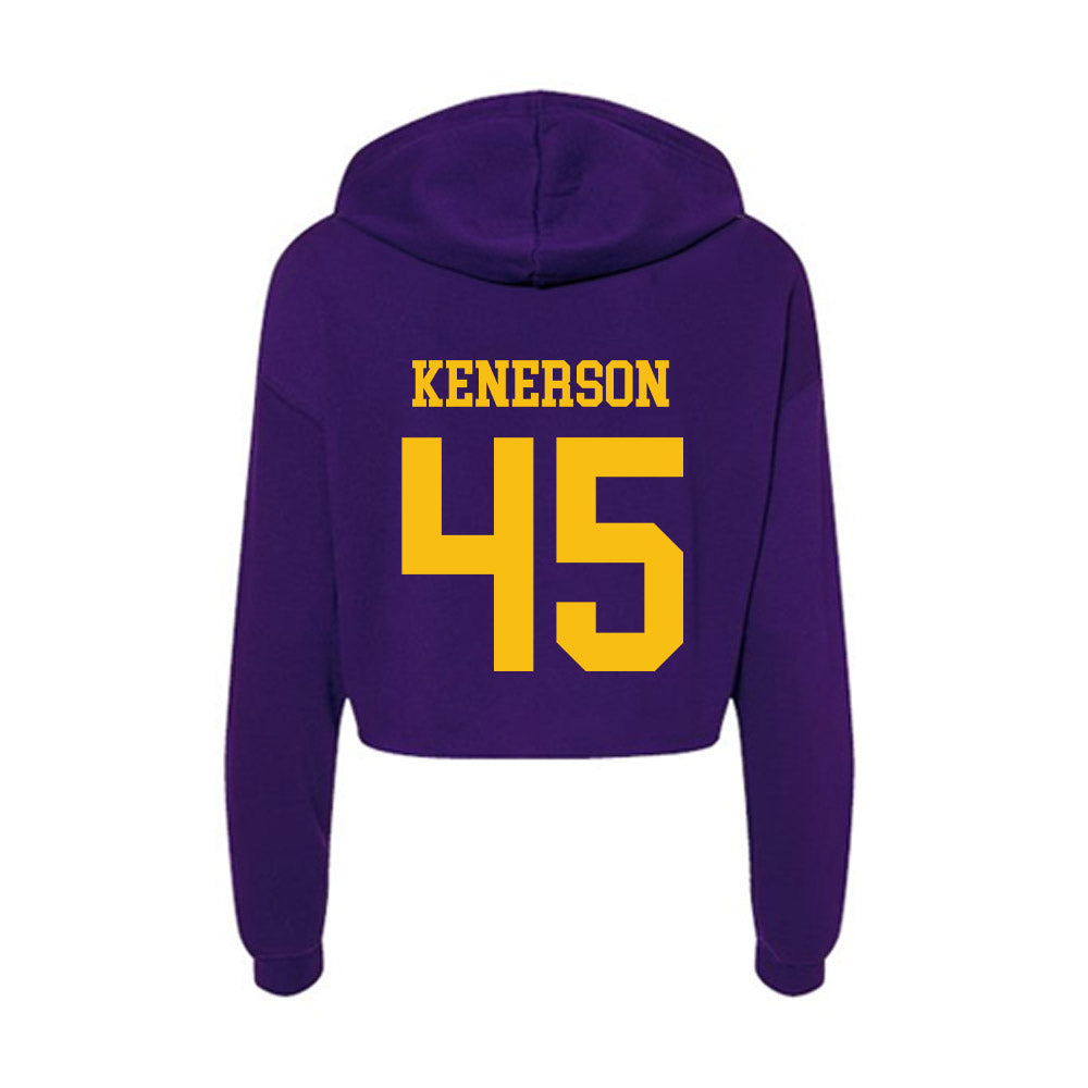 Minn. St. - NCAA Football : Jordan Kenerson - Women's Crop Fleece Hoodie-1