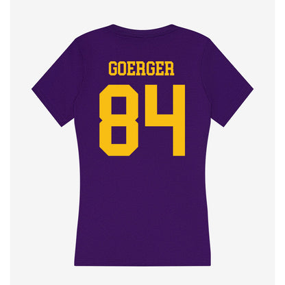 Minn. St. - NCAA Football : Bode Goerger - Women's V-Neck T-Shirt-1