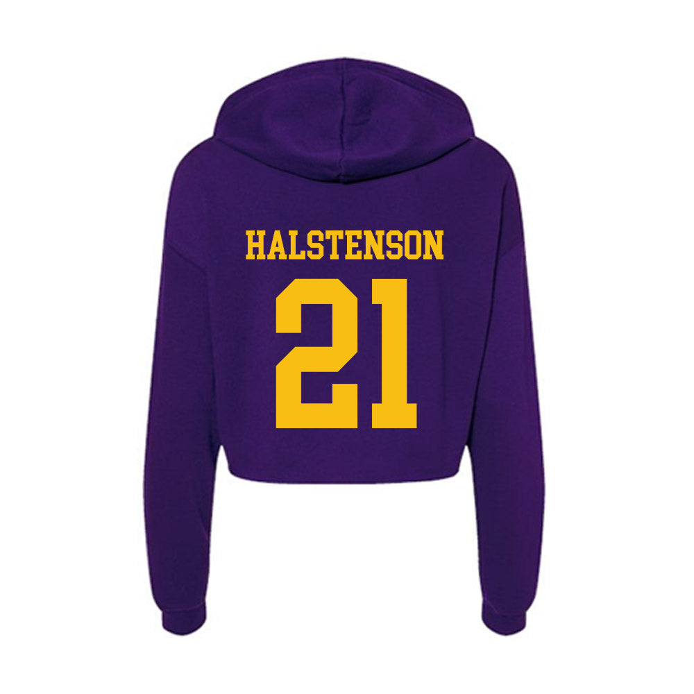Minn. St. - NCAA Women's Soccer : Taylor Halstenson - Women's Crop Fleece Hoodie-1