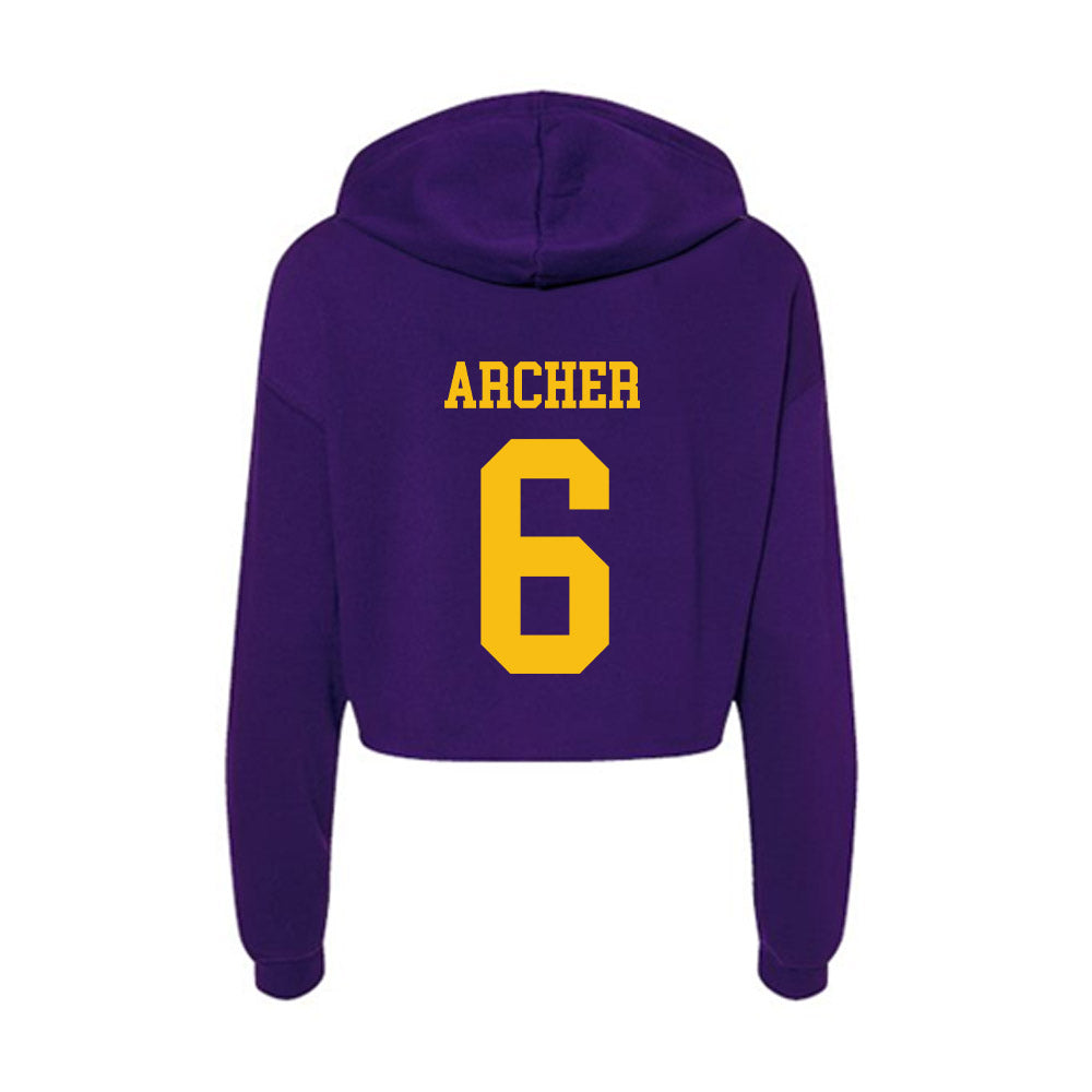 Minn. St. - NCAA Women's Soccer : Maddix Archer - Women's Crop Fleece Hoodie-1